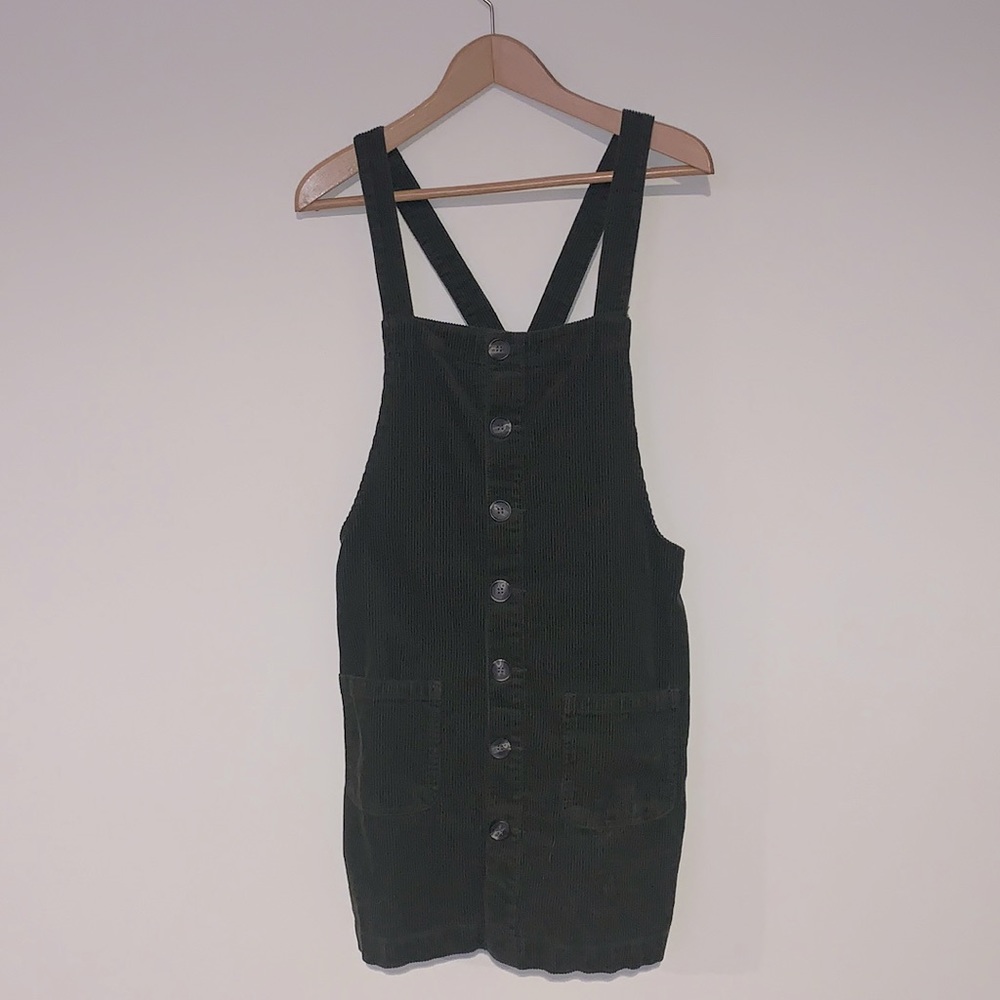 Blue Spice Overall Dress